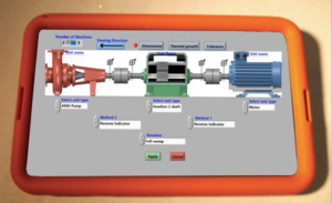 On Target Alignment software on a tablet PC
